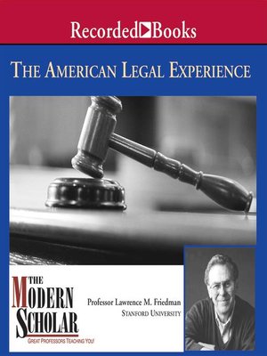 cover image of The American Legal Experience